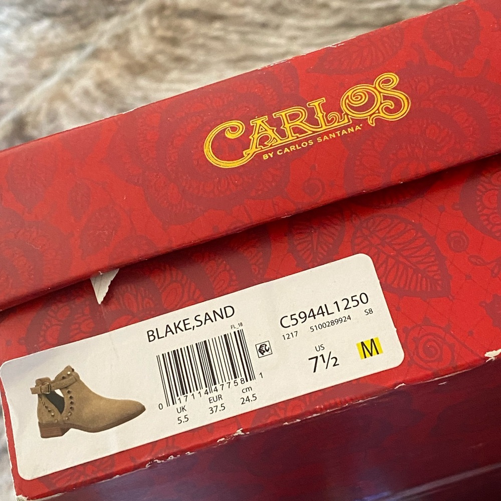 Ankle Boots by  Carlos Santana